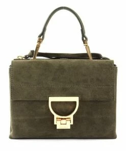 COCCINELLE Handtasche »Arlettis Suede« Evergreen, Bleu, Coquelicot, Glass -Günstiges Coccinelle Geschäft d9d90074 2109 5b09 8a71 c3e97ae44806