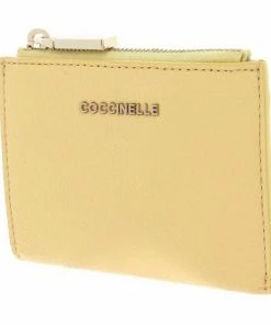 COCCINELLE Geldbörse »Metallic Soft« Noir, Ash Grey, Sorbet Yellow, Moss Green -Günstiges Coccinelle Geschäft da4d0138 9bdc 5531 853e 4f39d4bc3a43