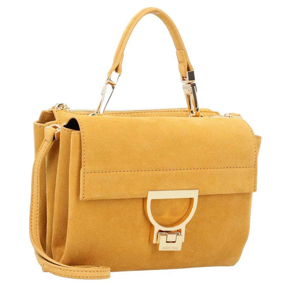 COCCINELLE Henkeltasche »Arlettis Suede«, Leder Dolphin, Peach, Pivoine, Bouganville 2 COCCINELLE Henkeltasche »Arlettis Suede«, Leder Dolphin, Peach, Pivoine, Bouganville – Bild 2