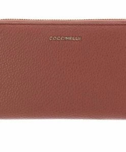 COCCINELLE Geldbörse »Metallic Soft« Cinnamon, Powder Pink, New Pink, Chestnut -Günstiges Coccinelle Geschäft dc8306fb 3e66 5d7f 82cc 8cd3039414dc