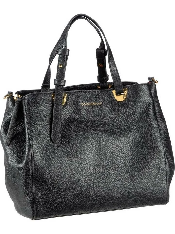 COCCINELLE Handtasche »Lea 1801«, Henkeltasche Silk, Nero 6 COCCINELLE Handtasche »Lea 1801«, Henkeltasche Silk, Nero – Bild 6