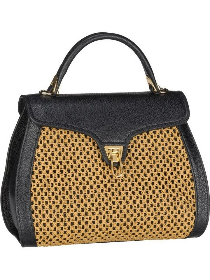 COCCINELLE Handtasche »Marvin Paglia Rete 1803«, Henkeltasche Caramel#ft5_slash#Lambskin White, Caramel#ft5_slash#Nero 7 COCCINELLE Handtasche »Marvin Paglia Rete 1803«, Henkeltasche Caramel#ft5_slash#Lambskin White, Caramel#ft5_slash#Nero – Bild 7