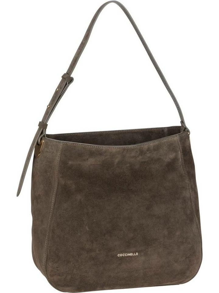 COCCINELLE Handtasche »Lea Suede 1301«, Beuteltasche / Hobo Bag Noir, Moss green, Shark Grey, Powder Pink 1 COCCINELLE Handtasche »Lea Suede 1301«, Beuteltasche / Hobo Bag Noir, Moss green, Shark Grey, Powder Pink