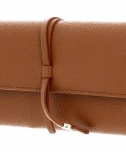 COCCINELLE Geldbörse »Dou Dou« Noir, Caramel, Marsala