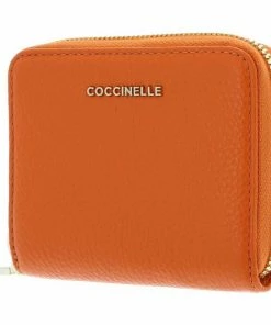 COCCINELLE Geldbörse »Metallic Soft« Silver, Noir, Ginger, Litchi -Günstiges Coccinelle Geschäft e38e2ca5 2a54 5880 8b41 c93e6bc5ffe3