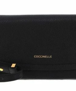 COCCINELLE Schultertasche »Mini Bag« Stone, Geranium, Noir, Silk