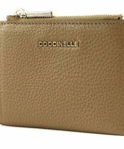 COCCINELLE Geldbörse »Metallic Soft« Noir, Ash Grey, Sorbet Yellow, Moss Green -Günstiges Coccinelle Geschäft e45feab5 ca84 5859 88be aa8dffc0ad43