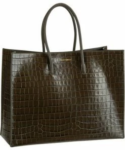 Günstiges Coccinelle Geschäft 7 COCCINELLE Handtasche »Myrtha Croco 1801«, Shopper Bark, Stone, Noir