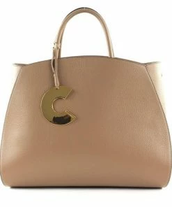 COCCINELLE Umhängetasche »Concrete« Denim, Chocolate, Taupe, Noir