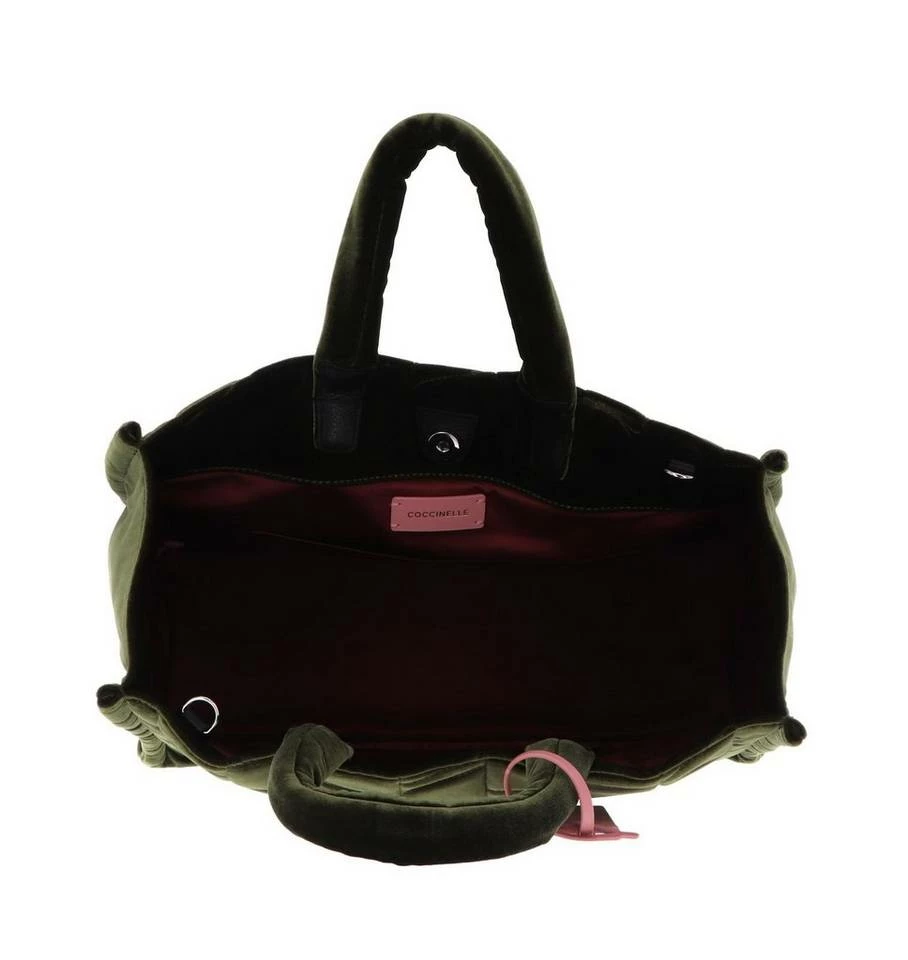 COCCINELLE Handtasche »Velvet« Marsala, Noir, Shark Grey, Moss Green 5 COCCINELLE Handtasche »Velvet« Marsala, Noir, Shark Grey, Moss Green – Bild 5
