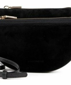 COCCINELLE Umhängetasche »Mini Bag« (Set, 2-tlg) Warm Beige, Ash Grey, Noir