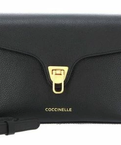 COCCINELLE Schultertasche »Beat Soft« Caramel, Moss Green, Noir, Litchi