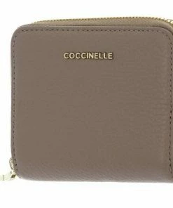 COCCINELLE Geldbörse »Metallic Soft« Silver, Noir, Ginger, Litchi -Günstiges Coccinelle Geschäft eba7dad0 e4d5 5012 84ce 4f1c4a67554e