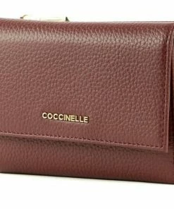 COCCINELLE Geldbörse »Metallic Soft« Reef, Noir, Marsala, Cherry -Günstiges Coccinelle Geschäft eccb5ee5 9611 5ddb 9dd7 5fb2b0f778f5
