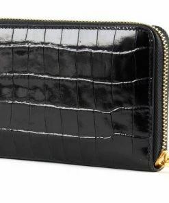 COCCINELLE Geldbörse »Tassel Croco« Noir, Chocolate -Günstiges Coccinelle Geschäft edd19465 b934 53c3 89cc f4667513a23c