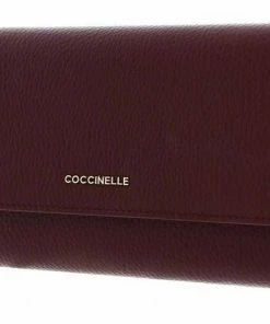COCCINELLE Geldbörse »Metallic Soft« Noir, Marsala -Günstiges Coccinelle Geschäft efbe22a9 542a 5e66 ac8b 44badcee17e4