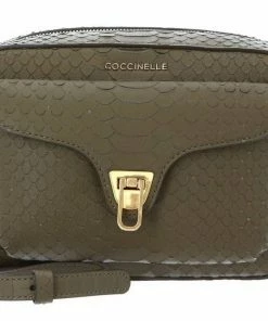 COCCINELLE Umhängetasche »Beat Python Lulula« Noir #ft5_slash# Noir, Lambskin White #ft5_slash# Lambskin White, Moss Green #ft5_slash# Moss Green