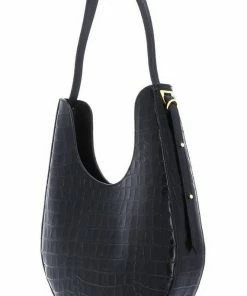 COCCINELLE Schultertasche »Bagatelle Croco Shiny Soft« Noir, Powder Pink -Günstiges Coccinelle Geschäft f308aa7b 3a95 5eb8 81b4 60fb0c3810a7