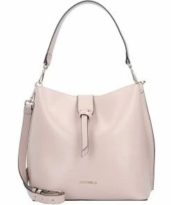 COCCINELLE Schultertasche »Alba Textured« Powder pink, Noir, Ink, Coral Red -Günstiges Coccinelle Geschäft f4e4bfef 6bbc 5ab2 bfba 93ebf772960f