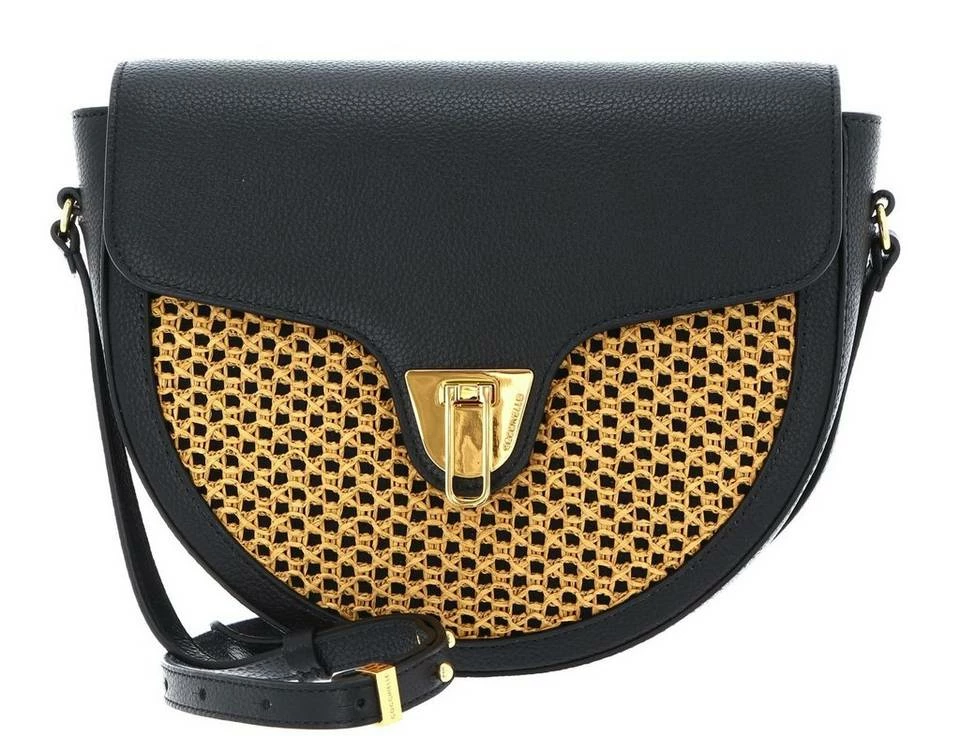 COCCINELLE Umhängetasche »Beat Paglia Rete 1501«, Satteltasche Litchi #ft5_slash# Caramel, Noir #ft5_slash# Caramel, Lambskin white#ft5_slash#caramel, Chocolate #ft5_slash# Caramel 9 COCCINELLE Umhängetasche »Beat Paglia Rete 1501«, Satteltasche Litchi #ft5_slash# Caramel, Noir #ft5_slash# Caramel, Lambskin white#ft5_slash#caramel, Chocolate #ft5_slash# Caramel – Bild 9