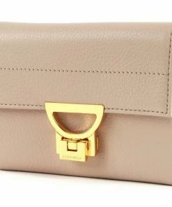 COCCINELLE Geldbörse »Arlettis« Warm Beige, Litchi, Moss Green, Ash Grey -Günstiges Coccinelle Geschäft f54a8bea eb2b 54f5 bb69 25816ef28c03