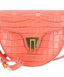 COCCINELLE Umhängetasche »Beat Croco Shiny Soft« Geranium, Noir -Günstiges Coccinelle Geschäft f5ddd7fa 9703 5bd6 9e0b 157938fdeb69