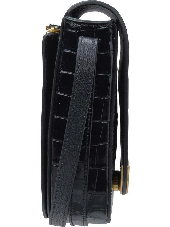 COCCINELLE Umhängetasche »Josephine Croco 1503«, Satteltasche Chestnut, Noir 5 COCCINELLE Umhängetasche »Josephine Croco 1503«, Satteltasche Chestnut, Noir – Bild 5