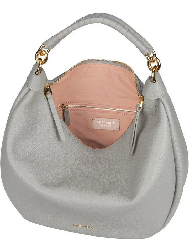 COCCINELLE Handtasche »Maelody 1301«, Beuteltasche / Hobo Bag Stone, Bark, Nero, Caramel 3 COCCINELLE Handtasche »Maelody 1301«, Beuteltasche / Hobo Bag Stone, Bark, Nero, Caramel – Bild 3