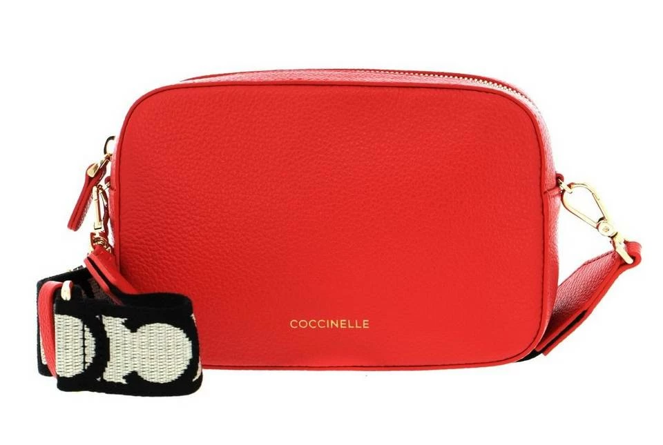 COCCINELLE Umhängetasche »Tebe«, Leder Cinnamon, Geranium, Cloud, Stone 16 COCCINELLE Umhängetasche »Tebe«, Leder Cinnamon, Geranium, Cloud, Stone – Bild 16