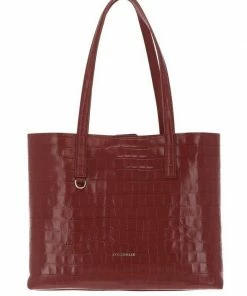 COCCINELLE Schultertasche »Matinee Croco Shiny Soft« Shark Grey, Cinnamon, Noir -Günstiges Coccinelle Geschäft f7def0c2 6923 5a4c 83ec 7035b986951f