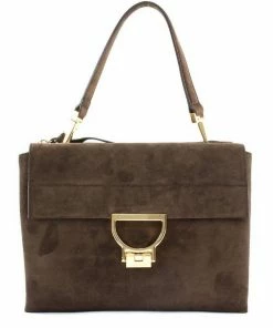 COCCINELLE Handtasche »Arlettis Suede« Evergreen, T.Moro