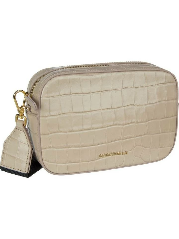 COCCINELLE Umhängetasche »Tebe Croco 55I1«, Umhängetaschen Querformat Powder Pink, Nero, Pivoine 1 COCCINELLE Umhängetasche »Tebe Croco 55I1«, Umhängetaschen Querformat Powder Pink, Nero, Pivoine