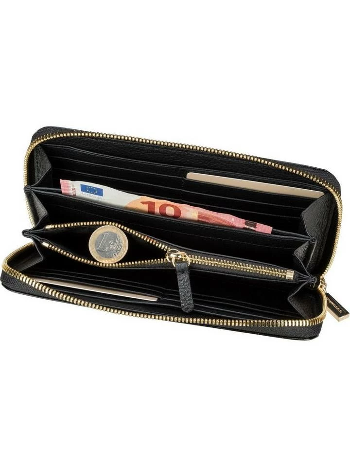 COCCINELLE Kellnerbörse »Metallic 1104 Croco Shiny Soft« Nero, Powder pink, Marsala, Bark 3 COCCINELLE Kellnerbörse »Metallic 1104 Croco Shiny Soft« Nero, Powder pink, Marsala, Bark – Bild 3