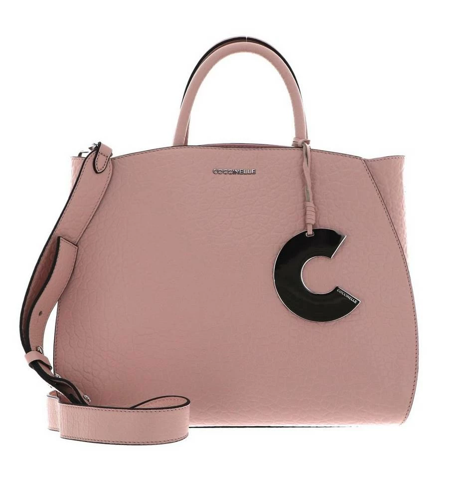 COCCINELLE Handtasche »Concrete Grainy 1801«, Henkeltasche Shark Grey, Almond, New Pink, Nero 8 COCCINELLE Handtasche »Concrete Grainy 1801«, Henkeltasche Shark Grey, Almond, New Pink, Nero – Bild 8