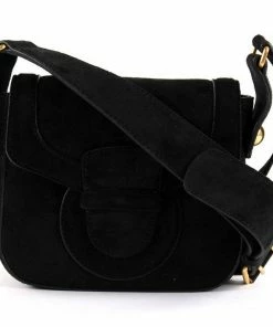 COCCINELLE Schultertasche »Vega Suede« Noir, Coquelicot