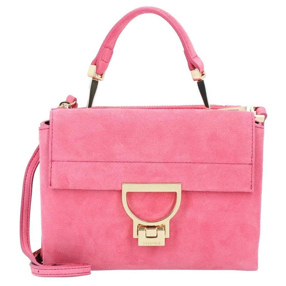 COCCINELLE Henkeltasche »Arlettis Suede«, Leder Dolphin, Peach, Pivoine, Bouganville 9 COCCINELLE Henkeltasche »Arlettis Suede«, Leder Dolphin, Peach, Pivoine, Bouganville – Bild 9